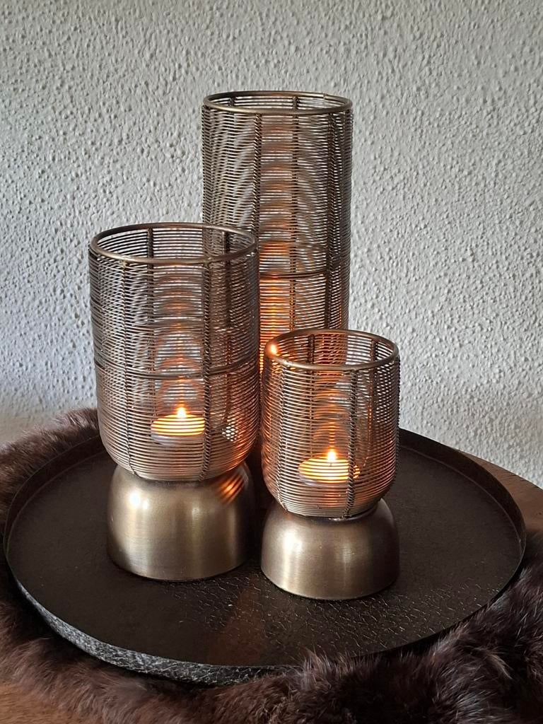 Complete set, Ophalen of Verzenden, Metaal, 25 tot 50 cm