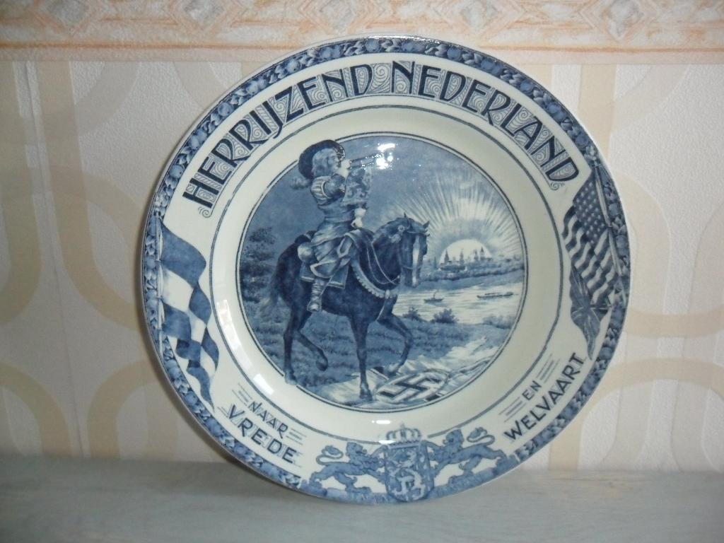 Herdenkingsbord 1945 - 1950, Ophalen of Verzenden