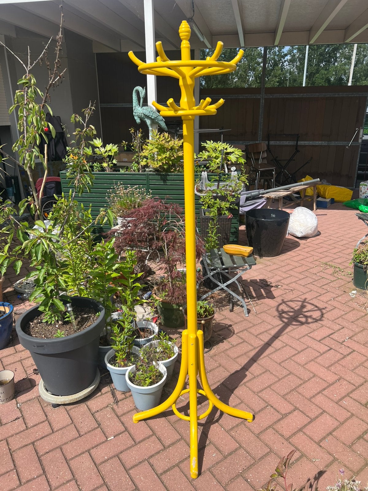 Kapstok jaren zeventig, Zo goed als nieuw, Minder dan 100 cm, Hout, Ophalen