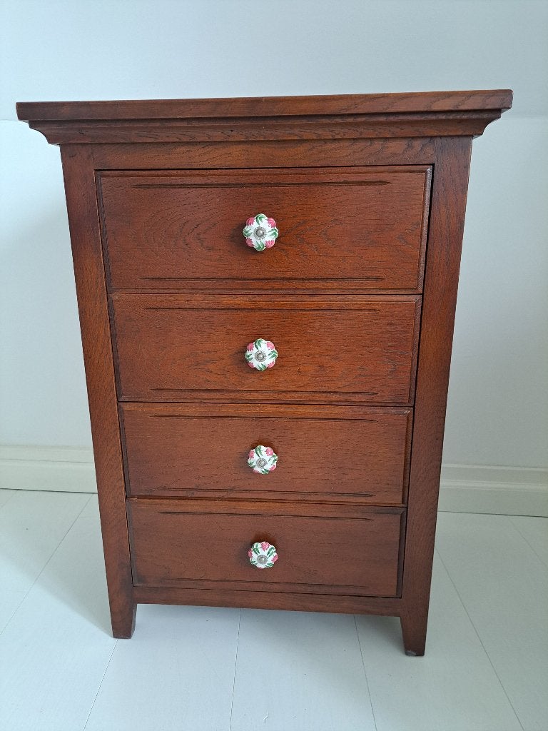 Ladenkastje, Ophalen, Gebruikt, Eikenhout, 50 tot 100 cm