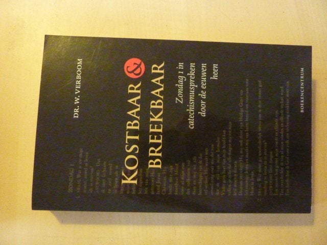W. Verboom - Kostbaar & breekbaar, Verzenden, Zo goed als nieuw