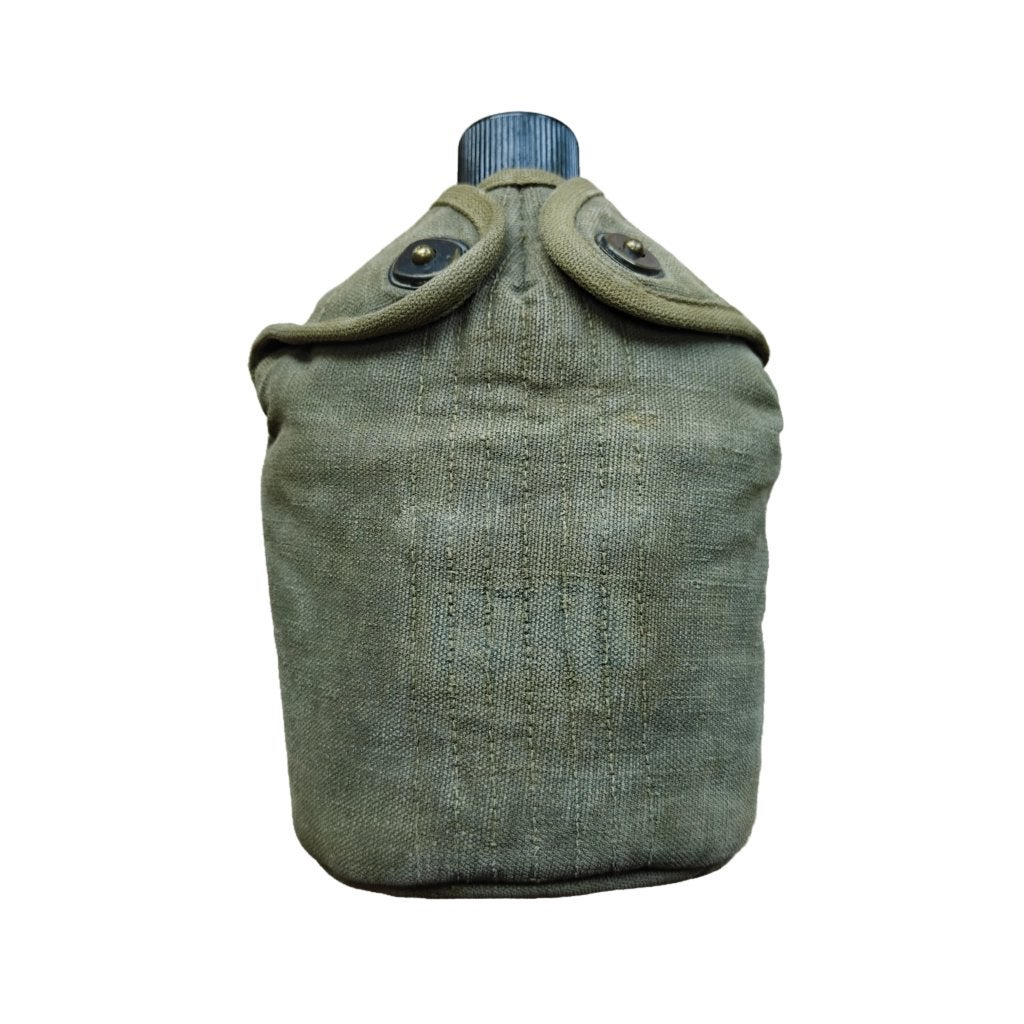 WWII US Cavalry / Paratrooper Canteen OD Cover, Verzamelen, Ophalen of Verzenden, Amerika