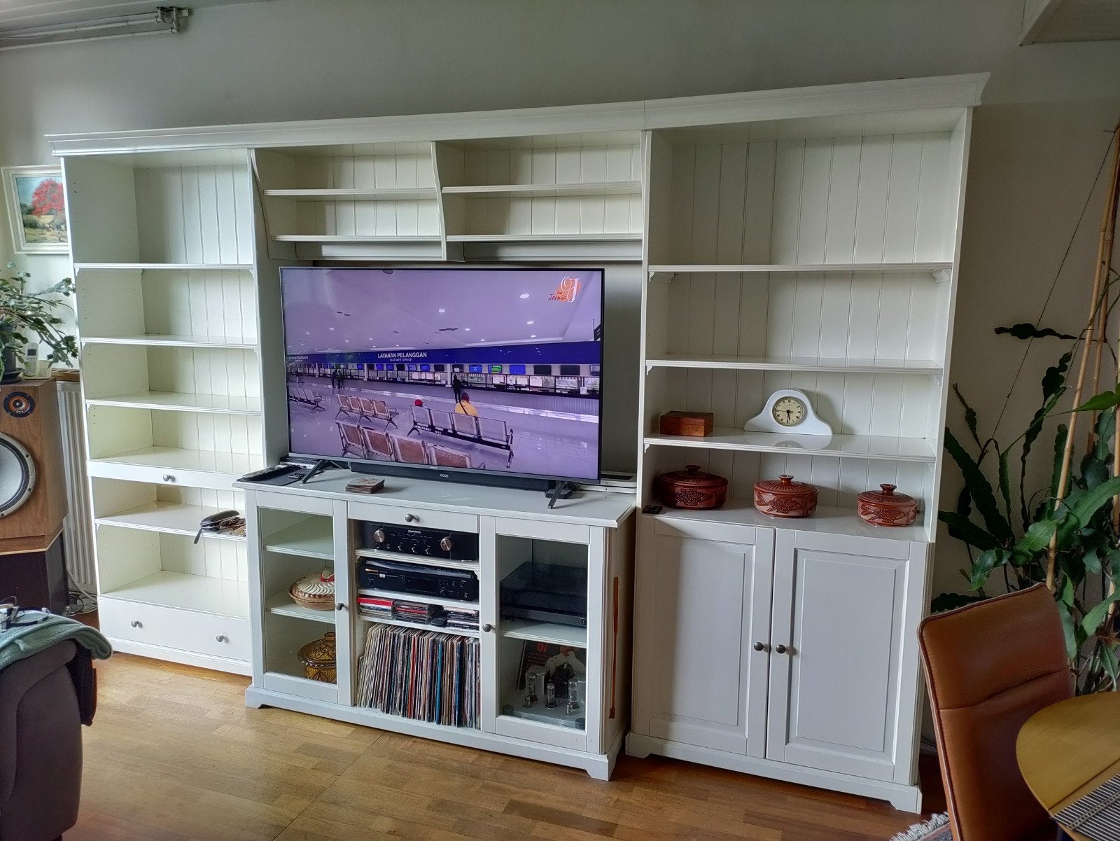IKEA Liatorp wandkast / tv-meubel, Ophalen, Gebruikt, 200 cm of meer, Overige houtsoorten