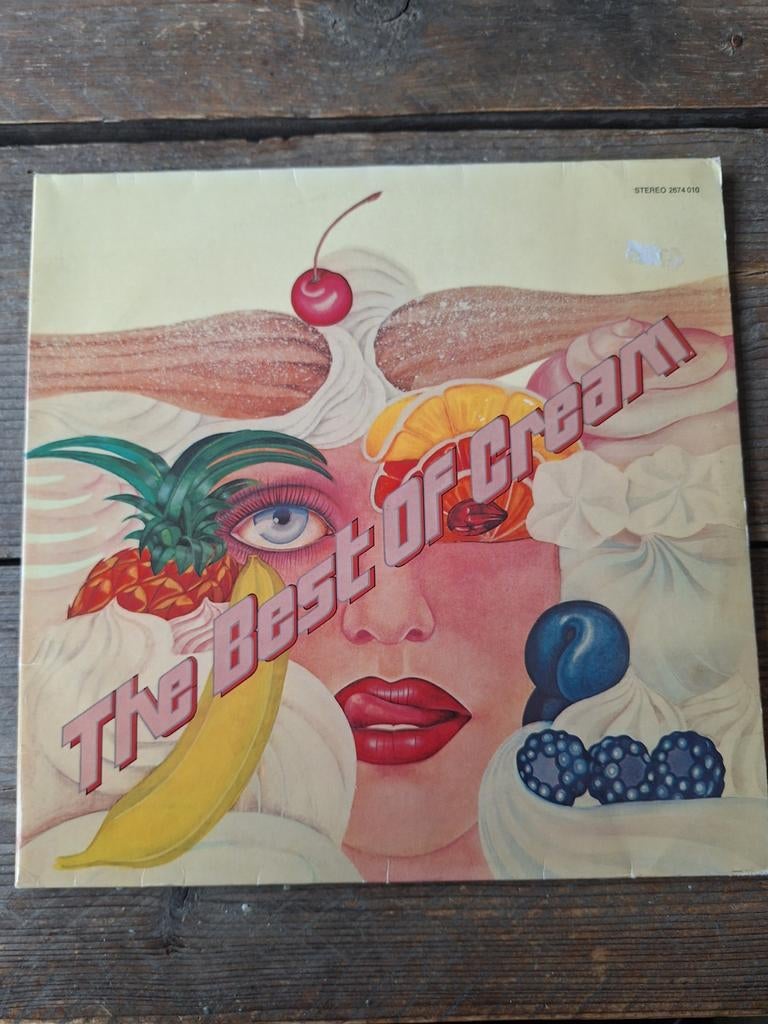 The Cream-The Best Of Cream 1969 Germany, Ophalen of Verzenden, Gebruikt, 12 inch, Poprock