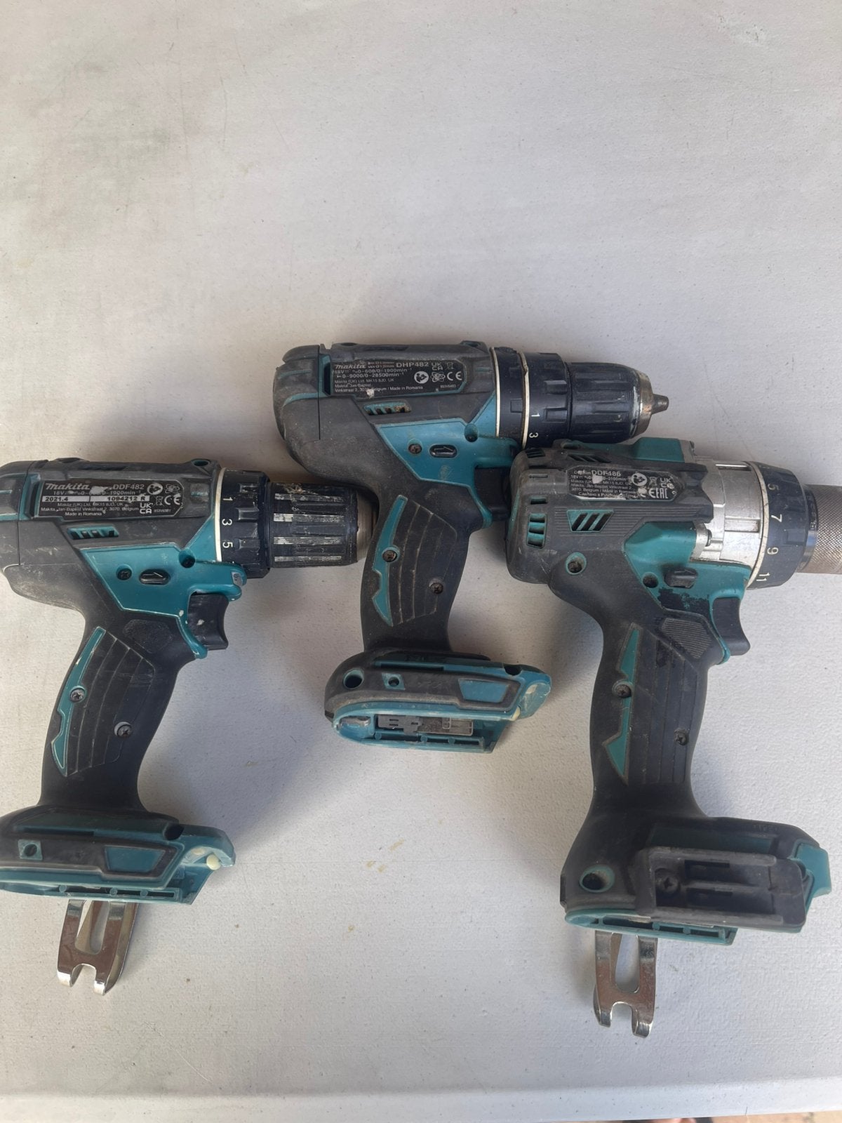 Makita accu boormachine 18v defect, Doe-het-zelf en Verbouw, Gereedschap | Boormachines, Ophalen, Gebruikt, Boormachine