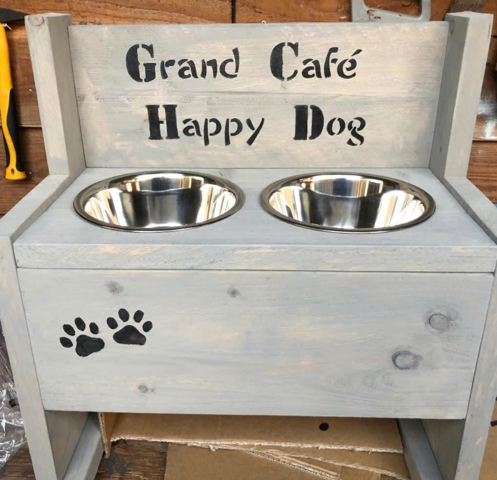 GRATIS NAAM HOND op deze unieke hondenvoerbakken, Ophalen of Verzenden, Nieuw