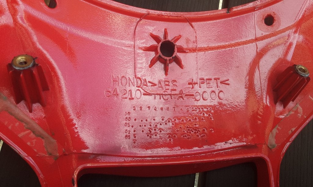 Orginele kuiponderdeel Honda VTR sp1 (beschadigd), Ophalen, Gebruikt