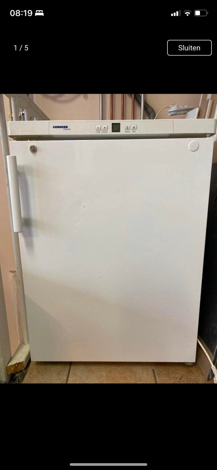 Horeca vriezer premium Liebherr, Witgoed en Apparatuur, Vriezers en Diepvrieskisten, Gebruikt, 160 cm of meer, Ophalen, Vrieskast