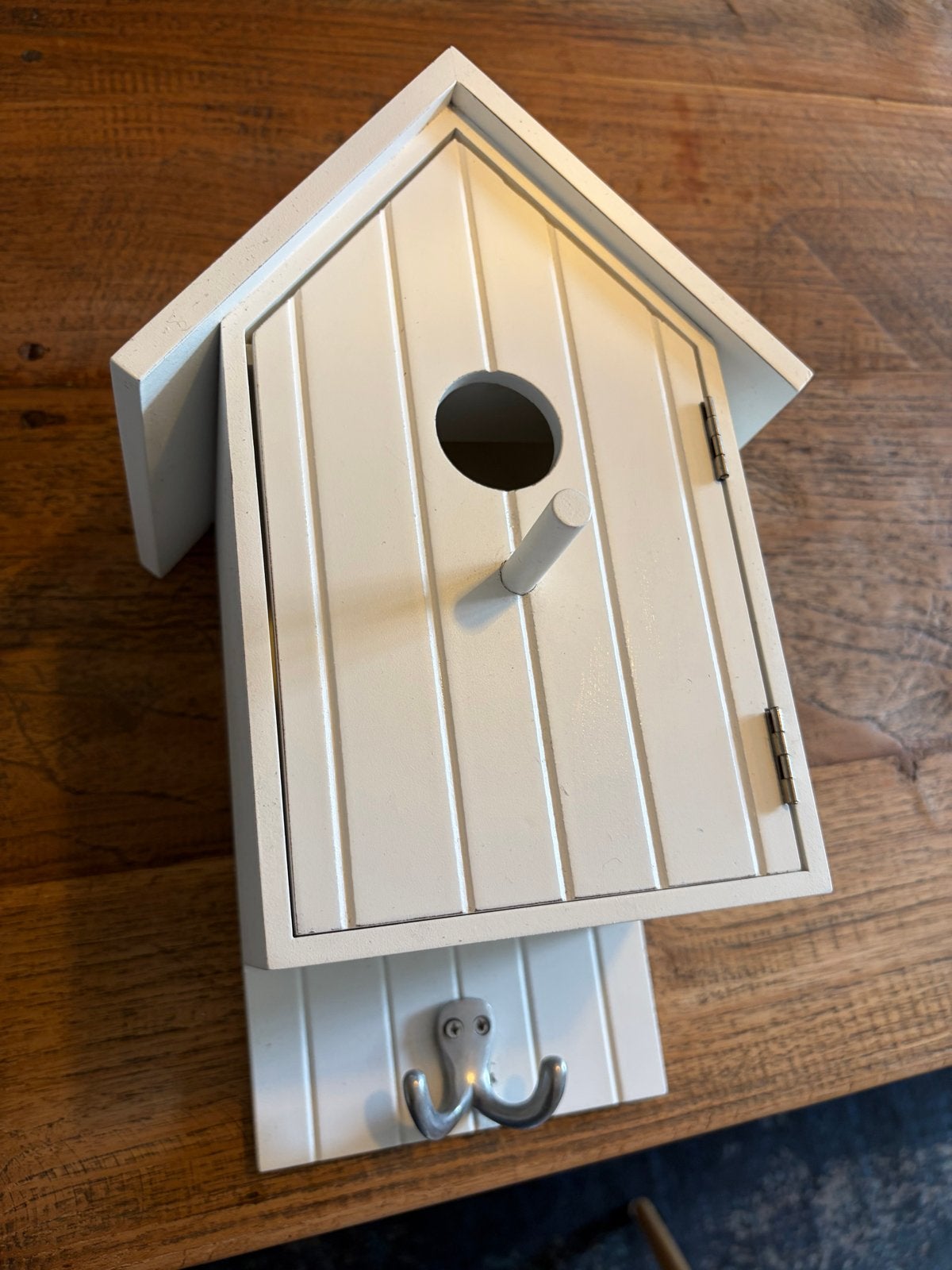 Lief! Vogelhuisje met kapstokje, Wandkapstok, Gebruikt, Ophalen of Verzenden, Minder dan 100 cm