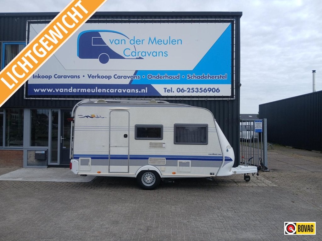 Hobby Excellent Easy 400 SF, Caravans en Kamperen, Caravans, Hobby, Bedrijf, Treinzit, 750 - 1000 kg