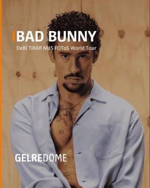 Bad Bunny - 23 Juni 2026 - Gelredome NL - 1 staanplaats, Eén persoon, Juni