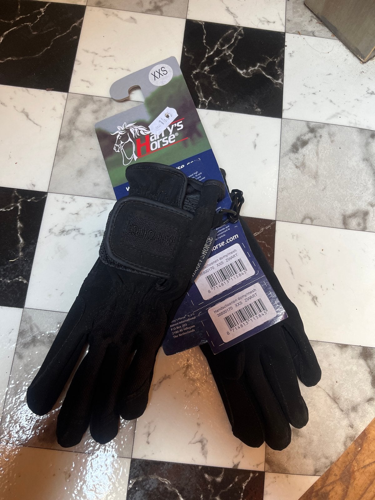 Harry’s horse rijhandschoenen zwart nieuw, Ophalen of Verzenden, Nieuw