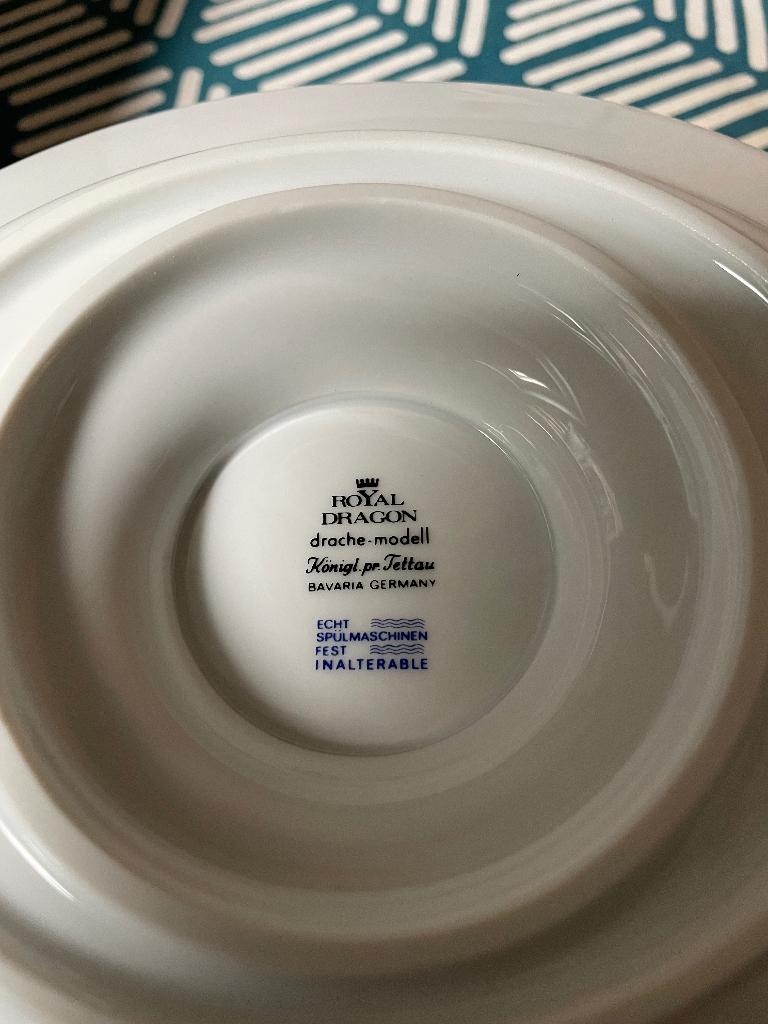 Nieuw servies  Royal Dragon merk bavaria gemeny, Ophalen, Nieuw, Overige stijlen, Porselein