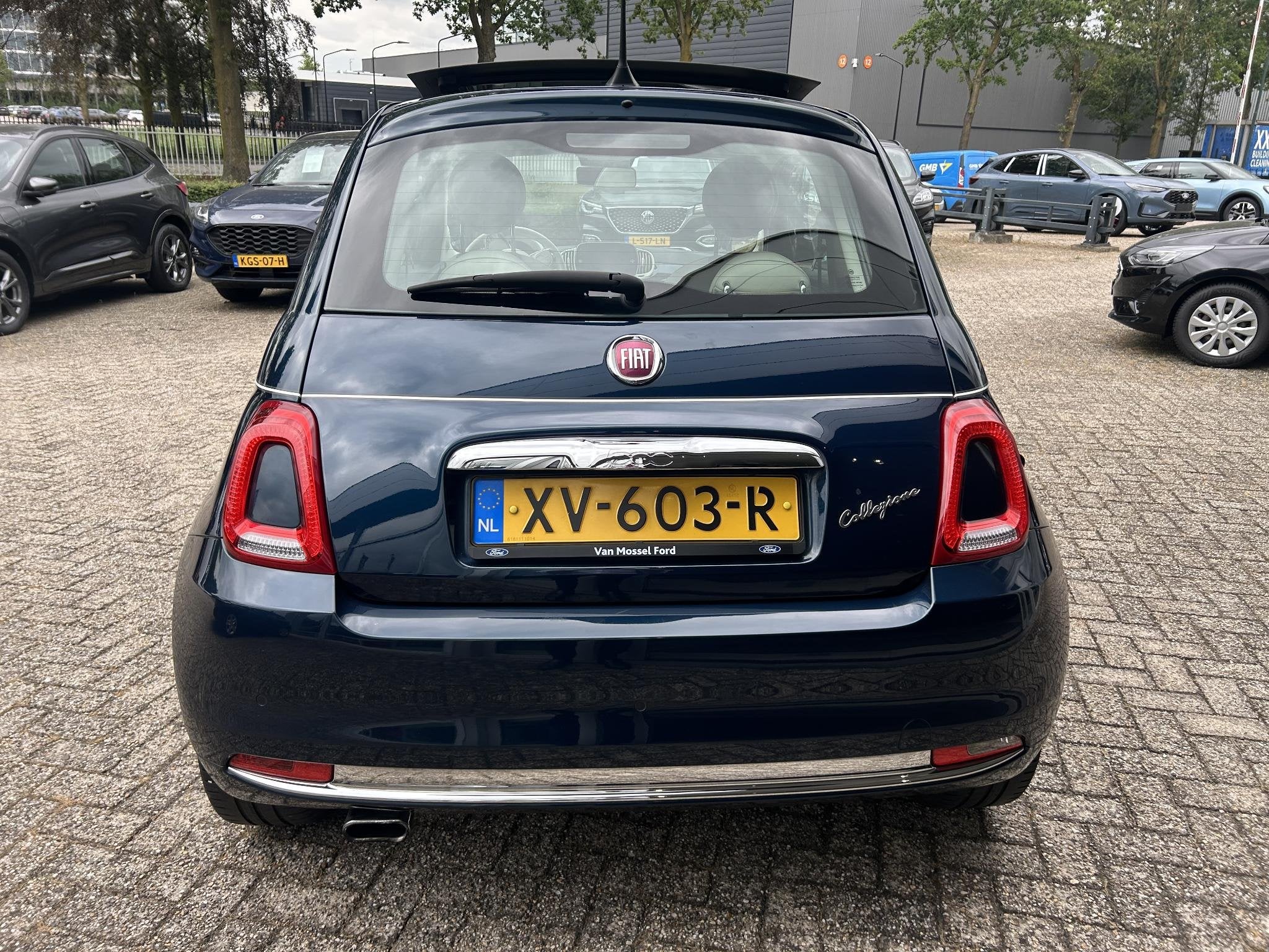 Fiat 500 0.9 TwinAir Turbo Collezione, Auto's, Fiat, Voorwielaandrijving, 12 maanden, Stof, Gebruikt