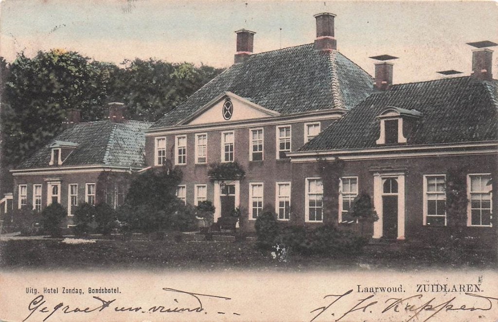 703-099-027 Laarwoud Zuidlaren, Verzenden, Voor 1920, Drenthe