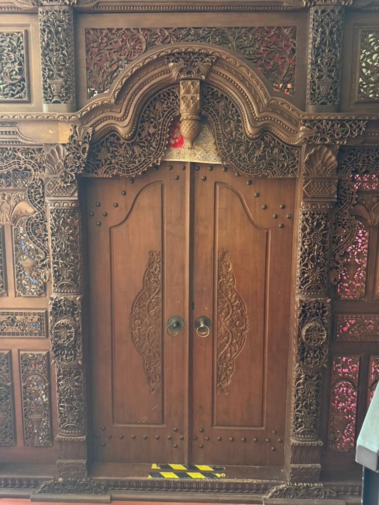 Indonesische hardhouten wand, Ophalen of Verzenden