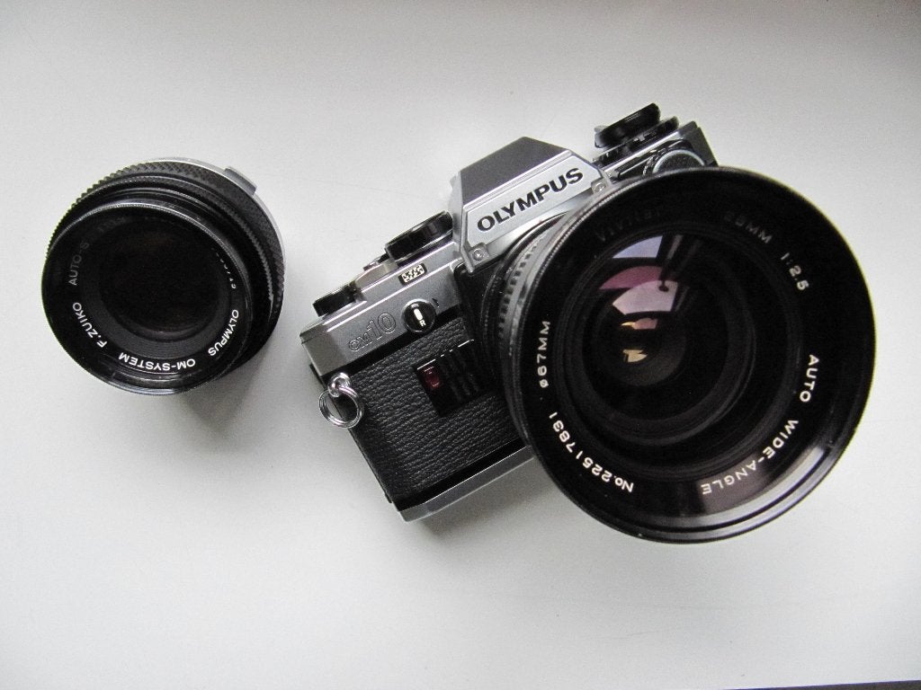 Olympus OM-10, Verzenden, Zo goed als nieuw, Spiegelreflex, Olympus