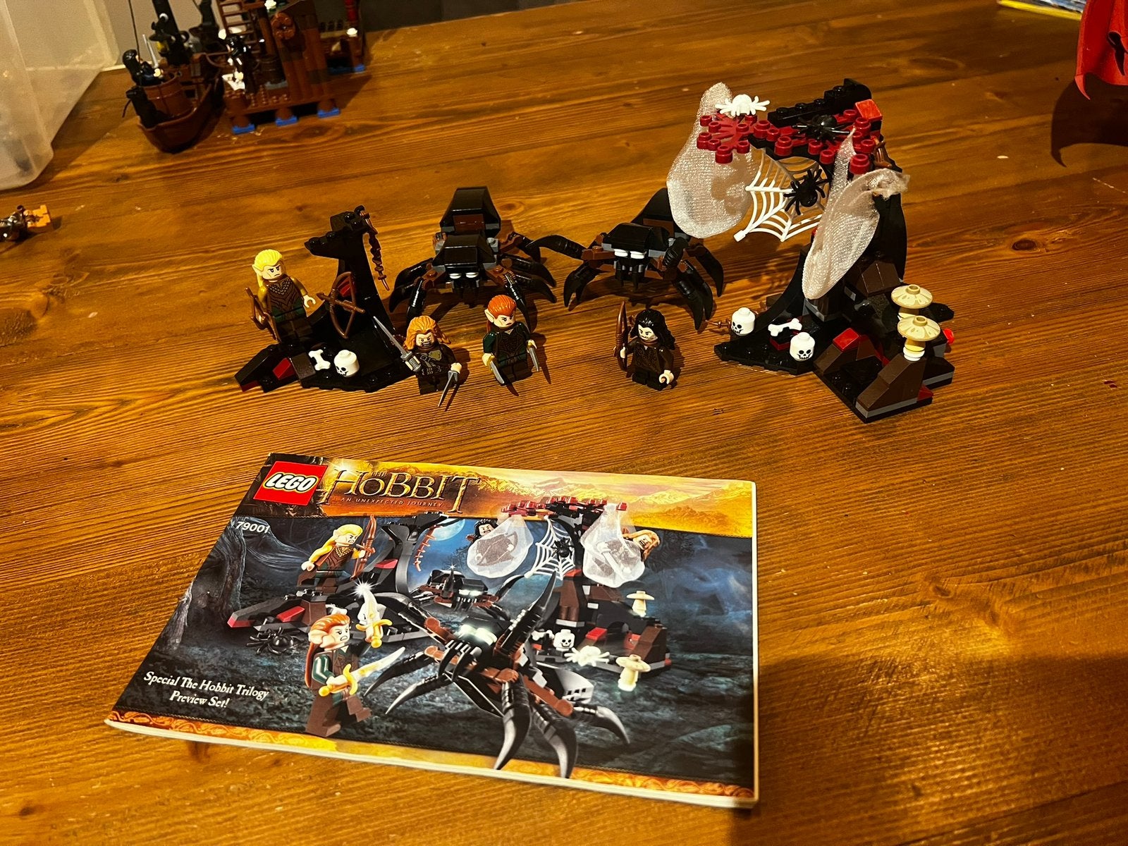 Lego hobbit 79001 mirkwood spiders, Ophalen of Verzenden, Zo goed als nieuw