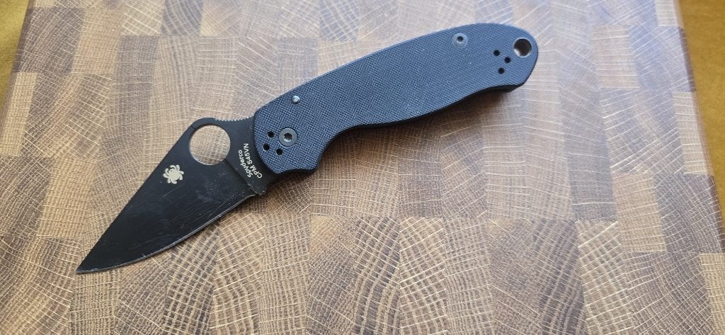 Spyderco Para 3, Ophalen of Verzenden, Gebruikt, Snijgereedschap, Overige merken
