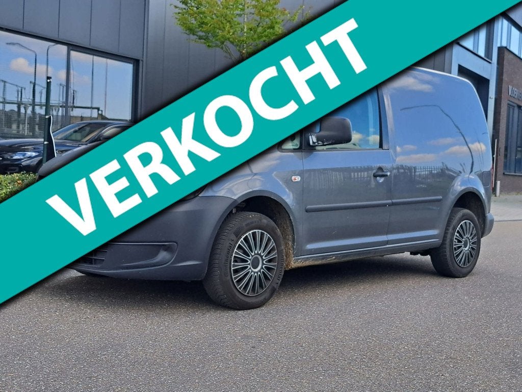 Volkswagen Caddy 1.6 TDI Baseline EXPORT, Euro 5, Stof, Gebruikt, Zwart
