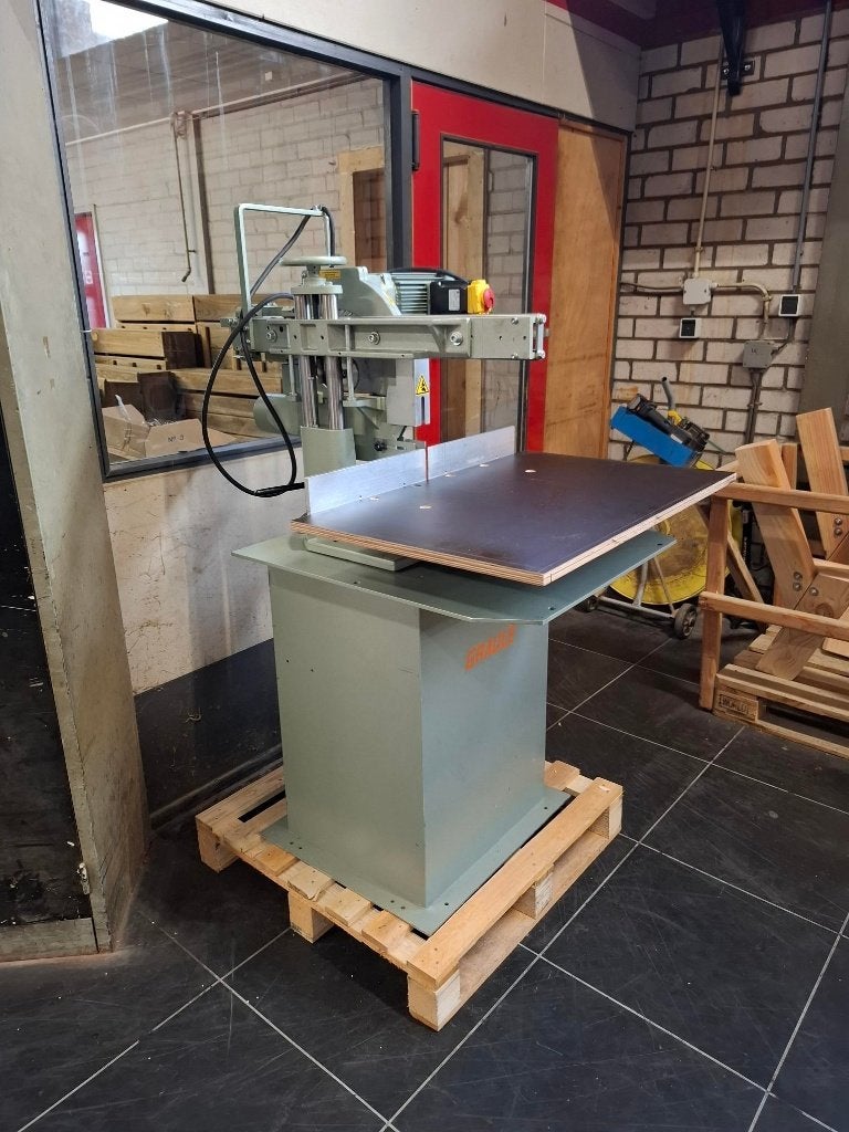 graule afkortzaag,  radiaalzaag, Ophalen, 70 mm of meer, Zo goed als nieuw, Afkortzaag