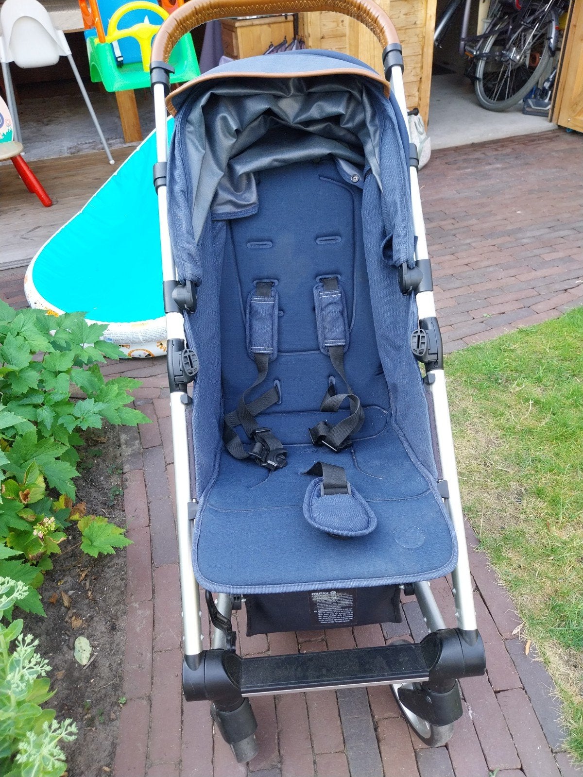 Kinderwagen met voetenzak, Kinderen en Baby's, Buggy's, Zo goed als nieuw, Voetenzak, Ophalen