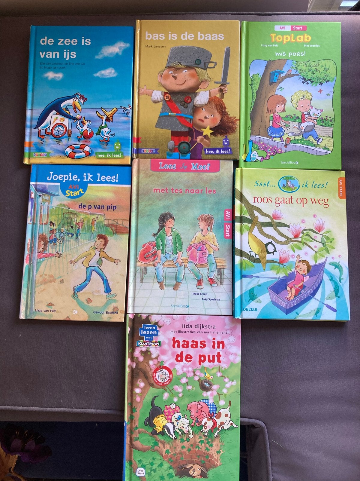 AVI Start leesboeken (diverse), Ophalen, Gelezen, Fictie algemeen