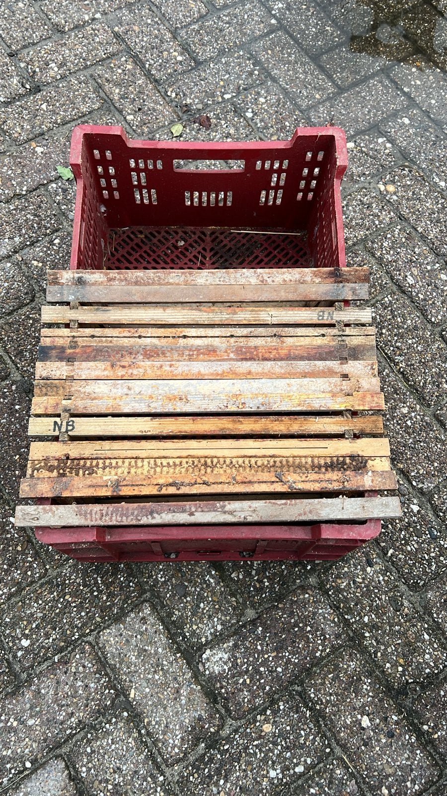 Partij Spaarkast imkermaterialen te koop, Dieren en Toebehoren, Ophalen of Verzenden