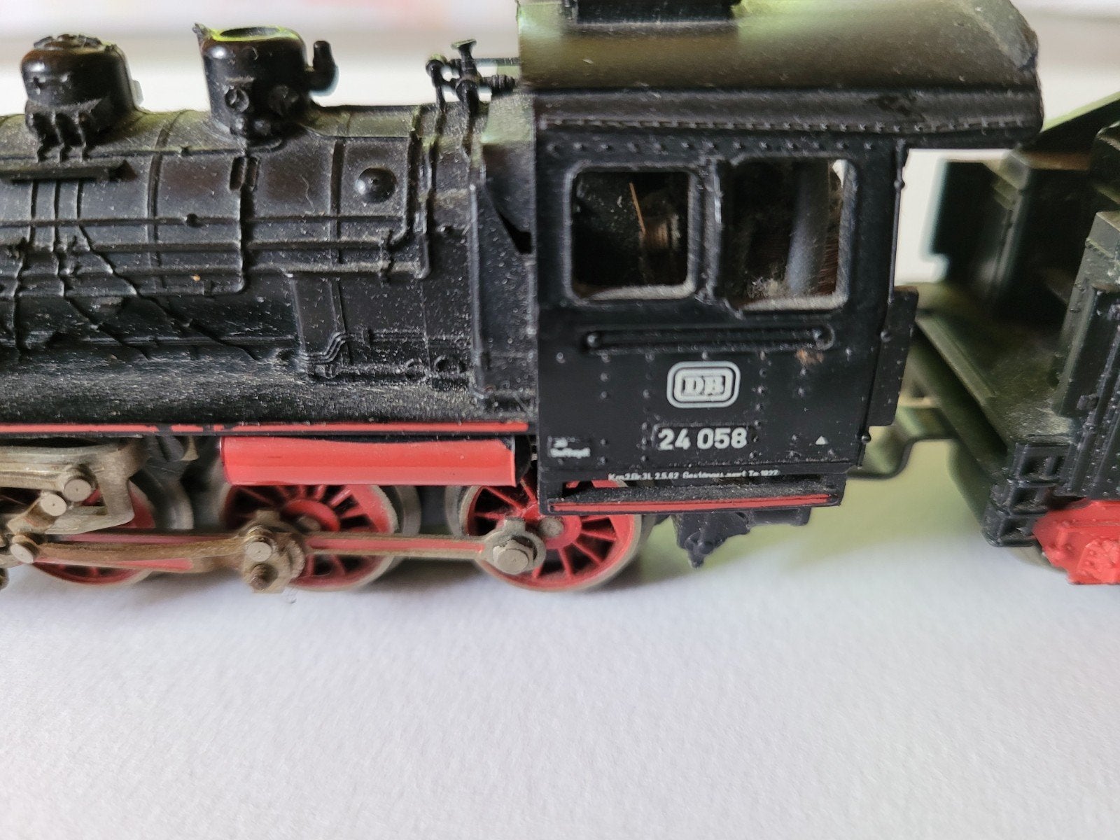 Vintage Märklin DB 24 058 Locomotief - Niet Getest, Wisselstroom, Gebruikt, Locomotief, Verzenden