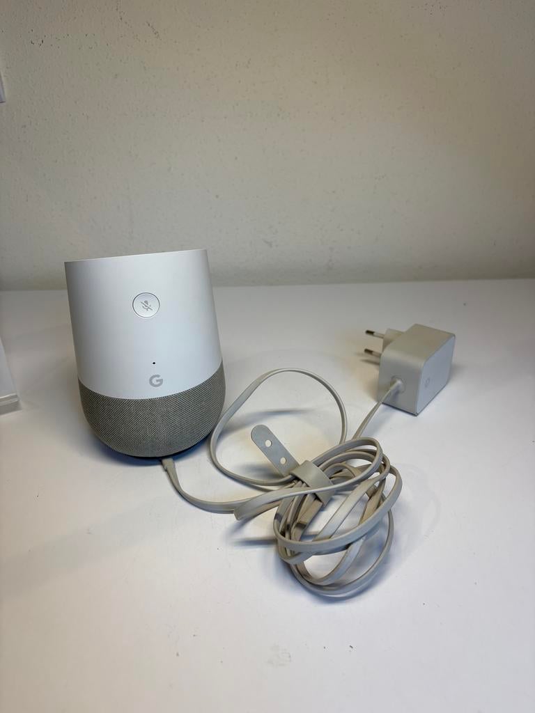 Google Home Smart Speaker - Wit, Audio, Tv en Foto, Luidsprekers, Overige merken, Overige typen, Ophalen of Verzenden, Zo goed als nieuw