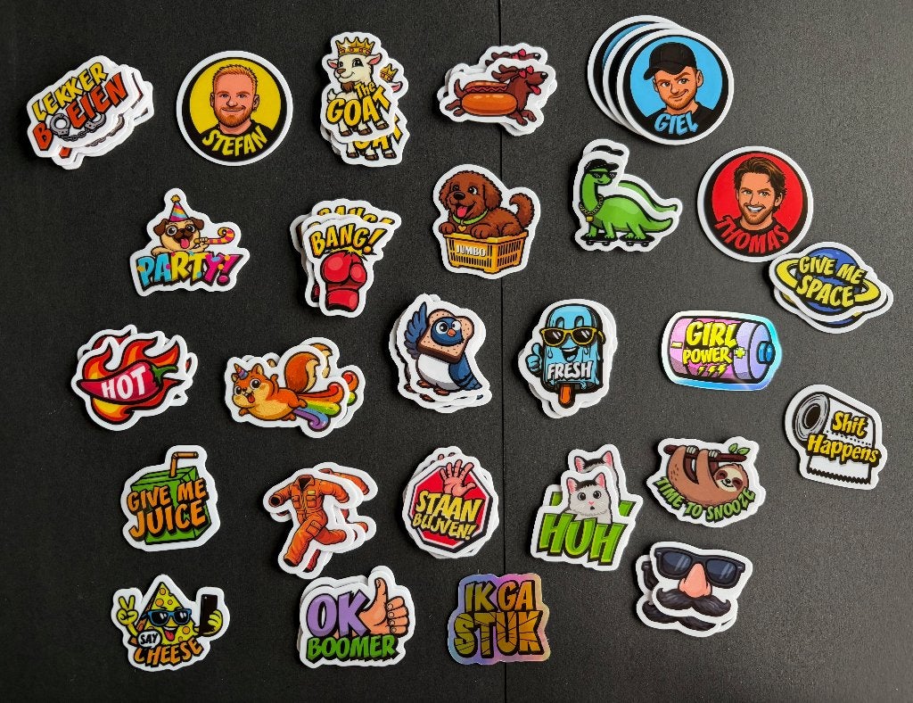 Jumbo Sticker Jacht € 0,25 per stuk naar keuze, Verzamelen, Jumbo, Ophalen of Verzenden
