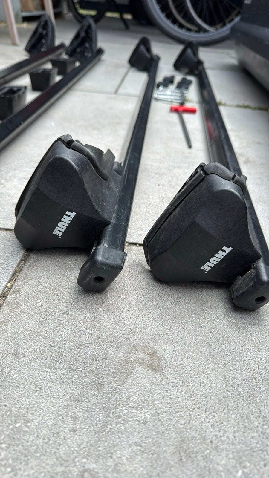 Thule dakdragers voor Renault Megane Estate (2008-2016), Ophalen of Verzenden, Gebruikt