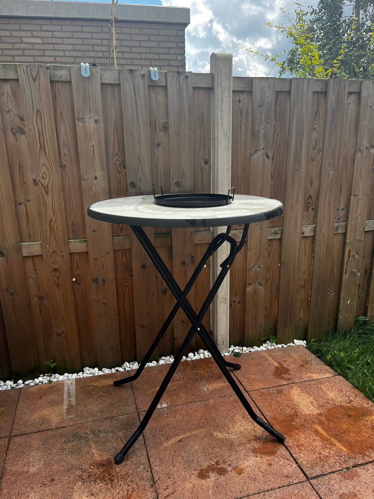 Sta tafel, Ophalen, Gebruikt