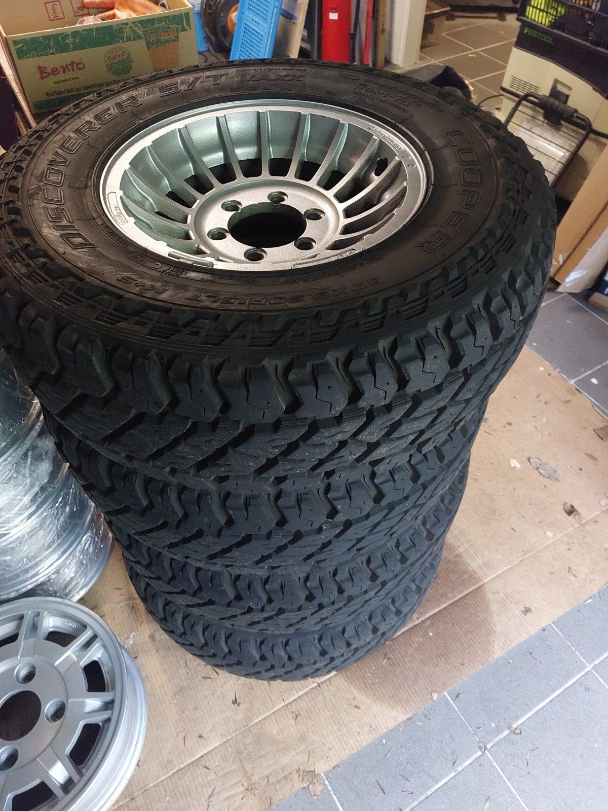 Nissan Patrol R 160/260 velgen gepoedercoa, Ophalen, Overige, Gebruikt, 15 inch