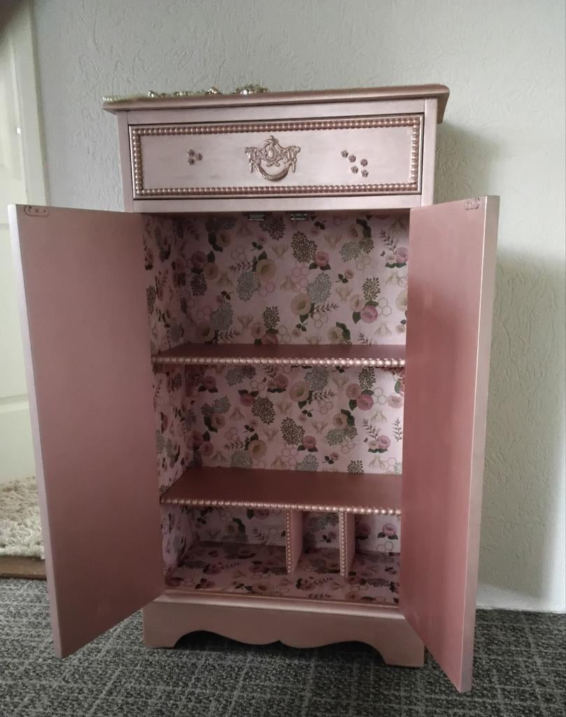 Smal hoog kastje, Huis en Inrichting, Kasten | Ladekasten, Ophalen, 25 tot 50 cm, 50 tot 100 cm, Minder dan 100 cm