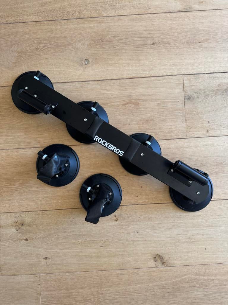 Rockbros fietsendrager, Ophalen, 2 fietsen, Zo goed als nieuw, Dakdrager