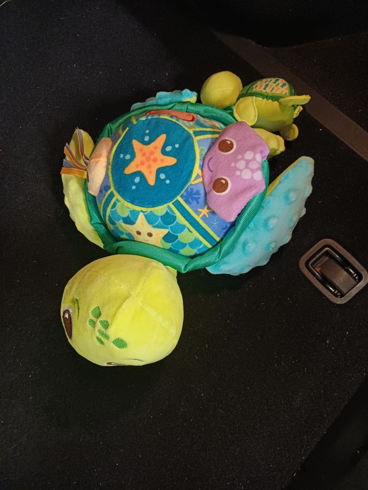 Leuke babyspeeltje schildpad met geluid, Ophalen of Verzenden, Gebruikt, Overige typen, Met geluid