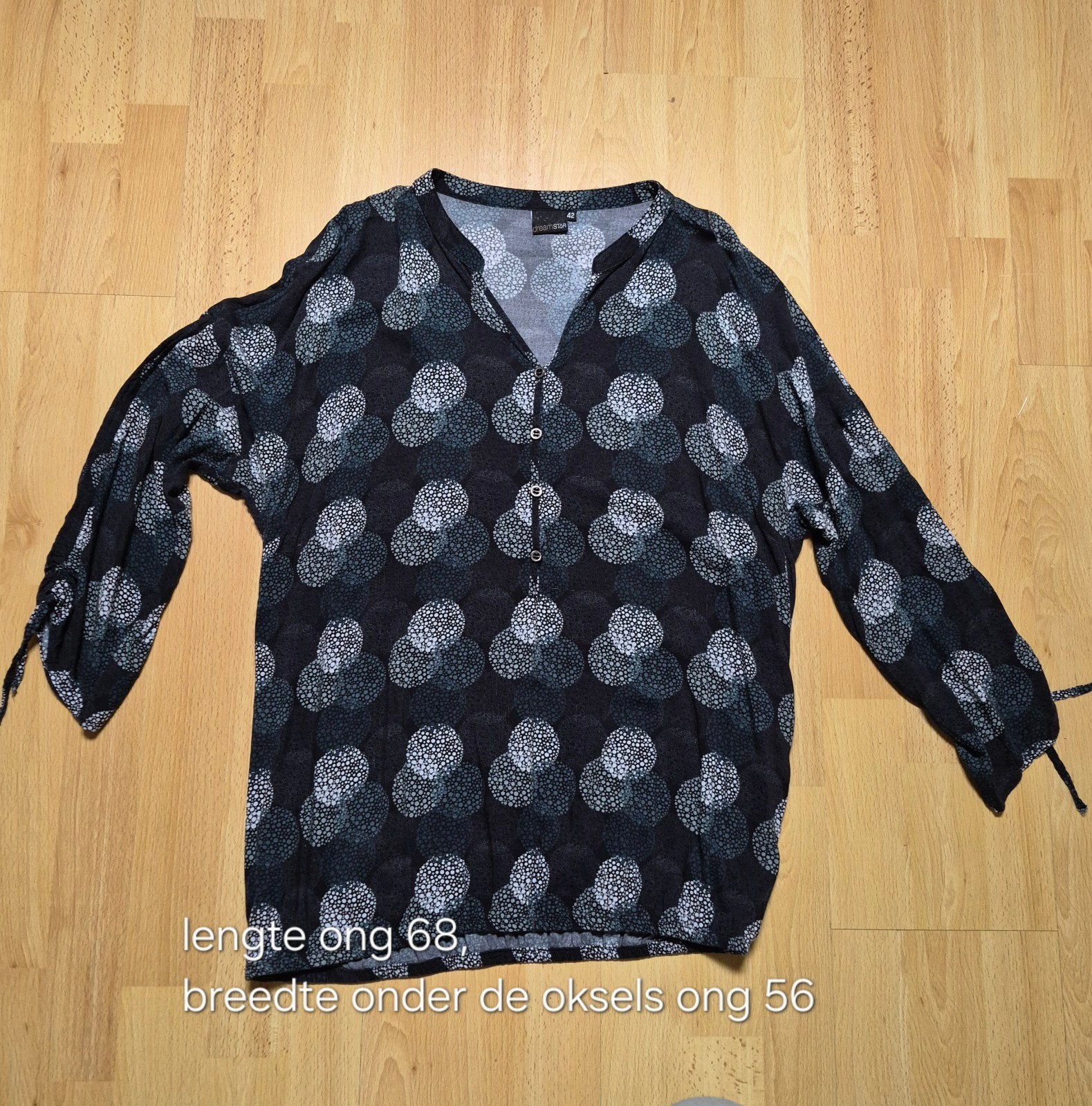Blouse van Dreamstar maat 42, Ophalen of Verzenden, Zo goed als nieuw, Maat 42/44 (L), Lange mouw