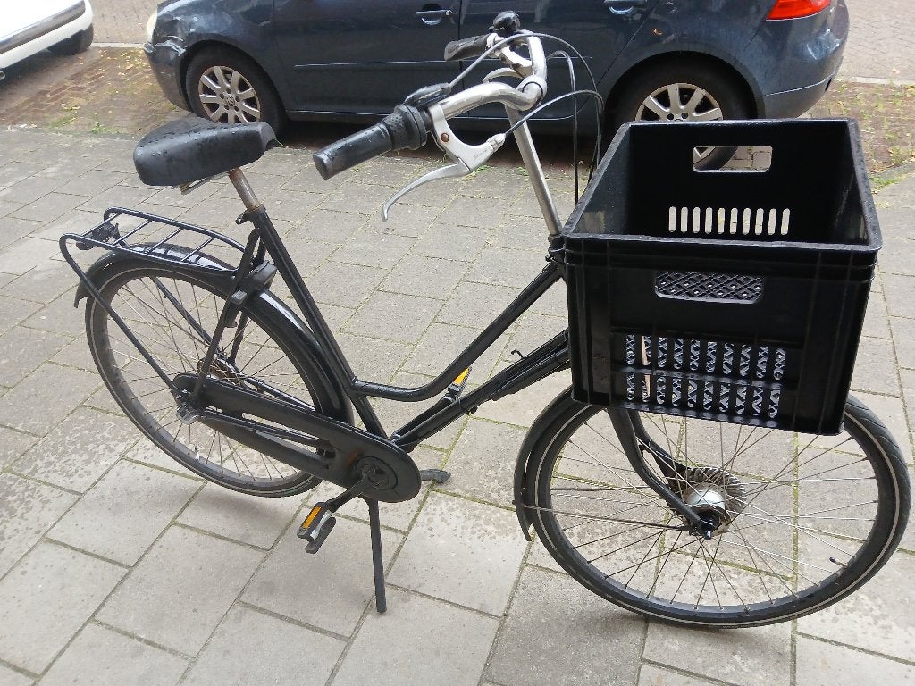 Azor damesfiets, Fietsen en Brommers, Terugtraprem, 53 tot 56 cm, Versnellingen, Zo goed als nieuw
