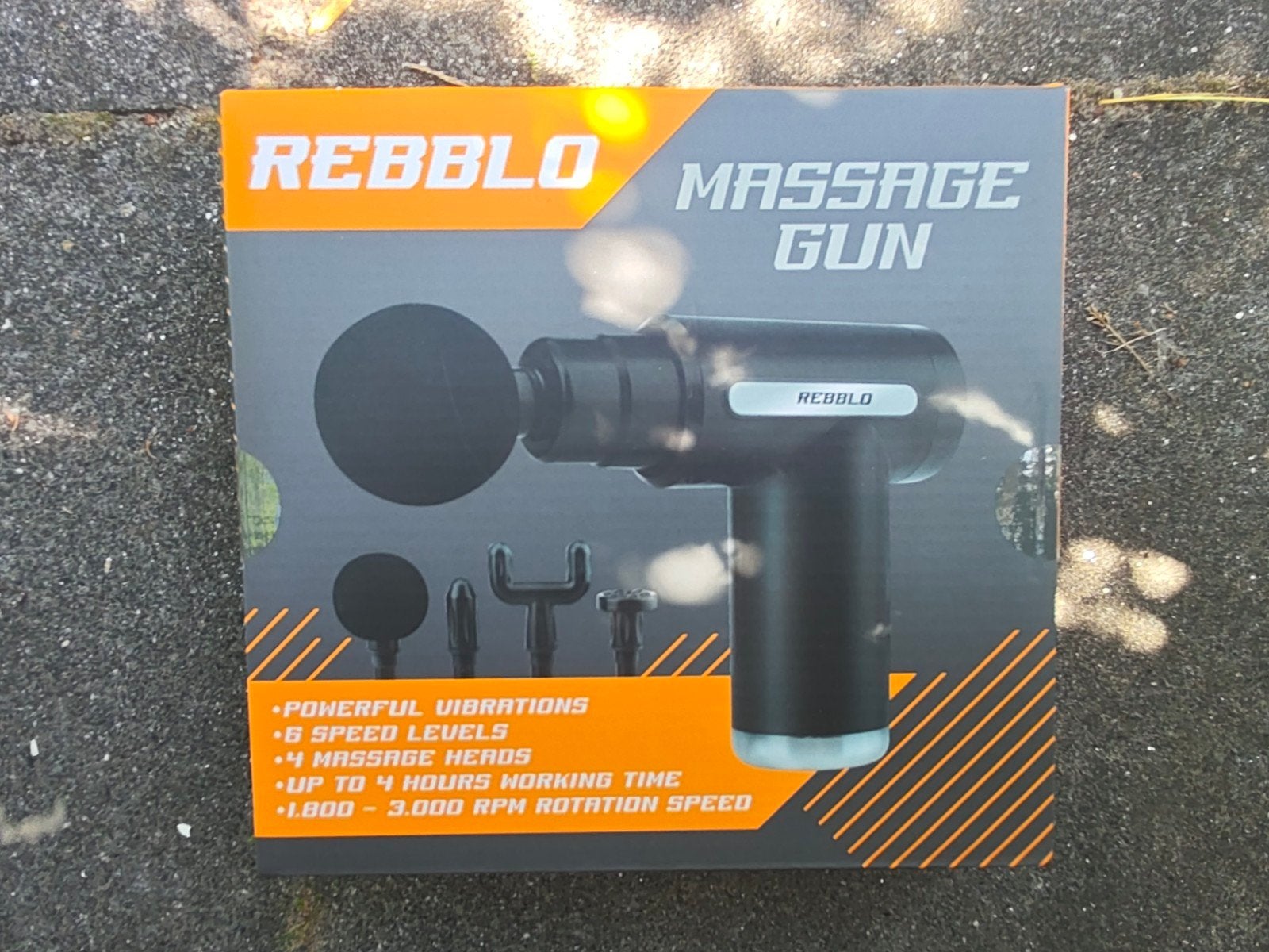 Rebblo massagegun nieuw in doos, Sport en Fitness, Massageproducten, Ophalen of Verzenden, Nieuw, Apparaat