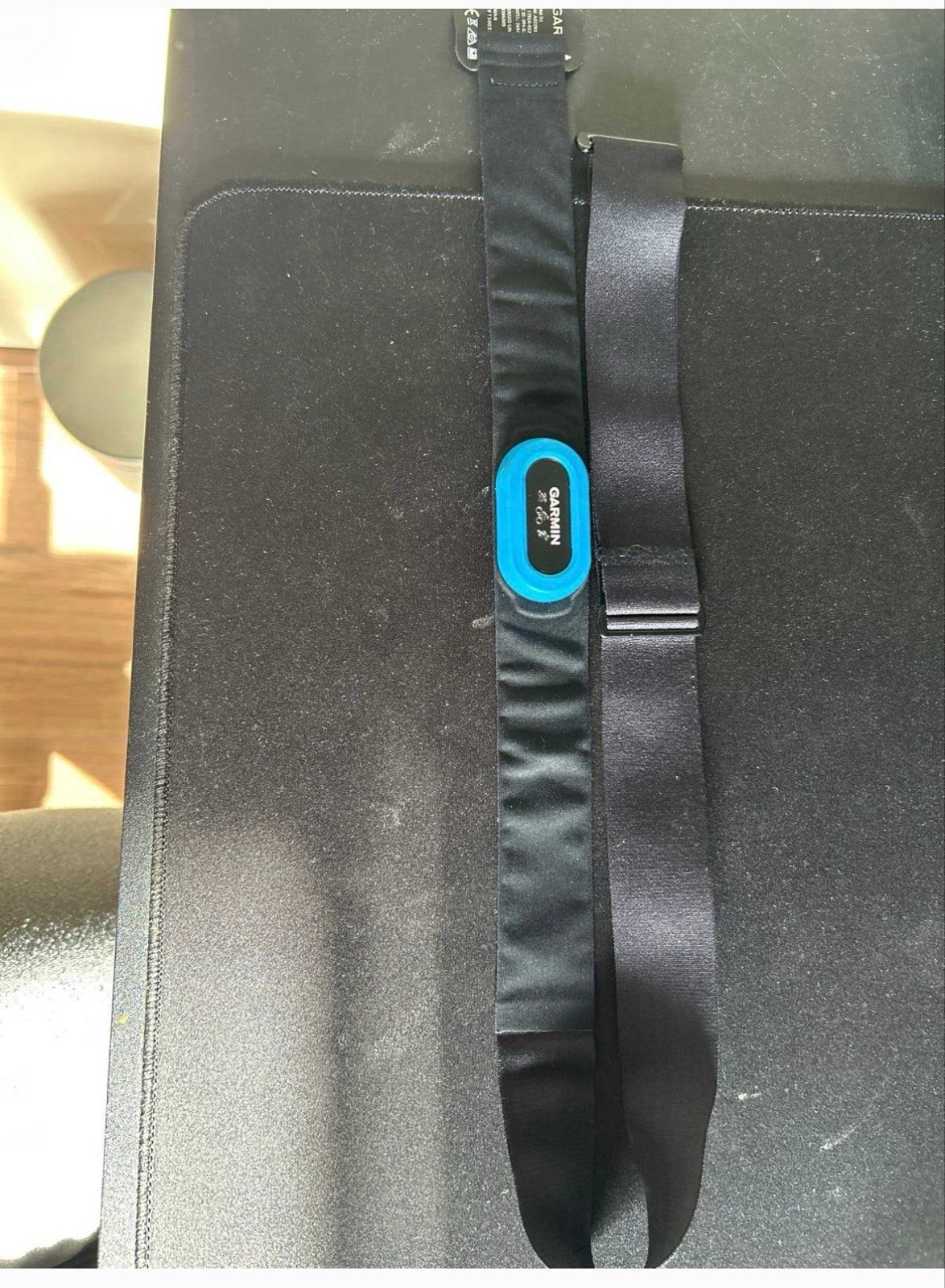 Garmin HRM-Tri hartslagmeter met borstband, Sport en Fitness, Hartslagmeters, Ophalen of Verzenden, Gebruikt, Garmin, Met borstriem
