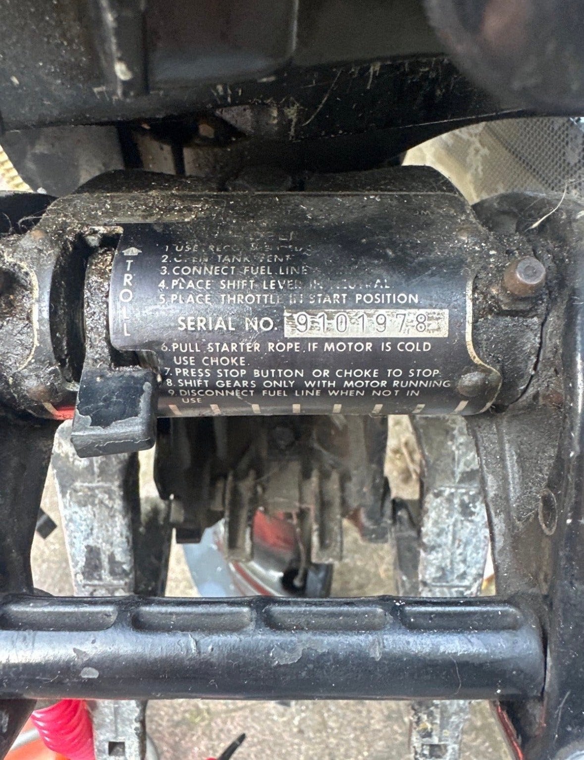 Mercury 9.8pk kortstaart 2takt buitenboordmotor, Ophalen, Gebruikt, 5 tot 10 pk, Buitenboordmotor