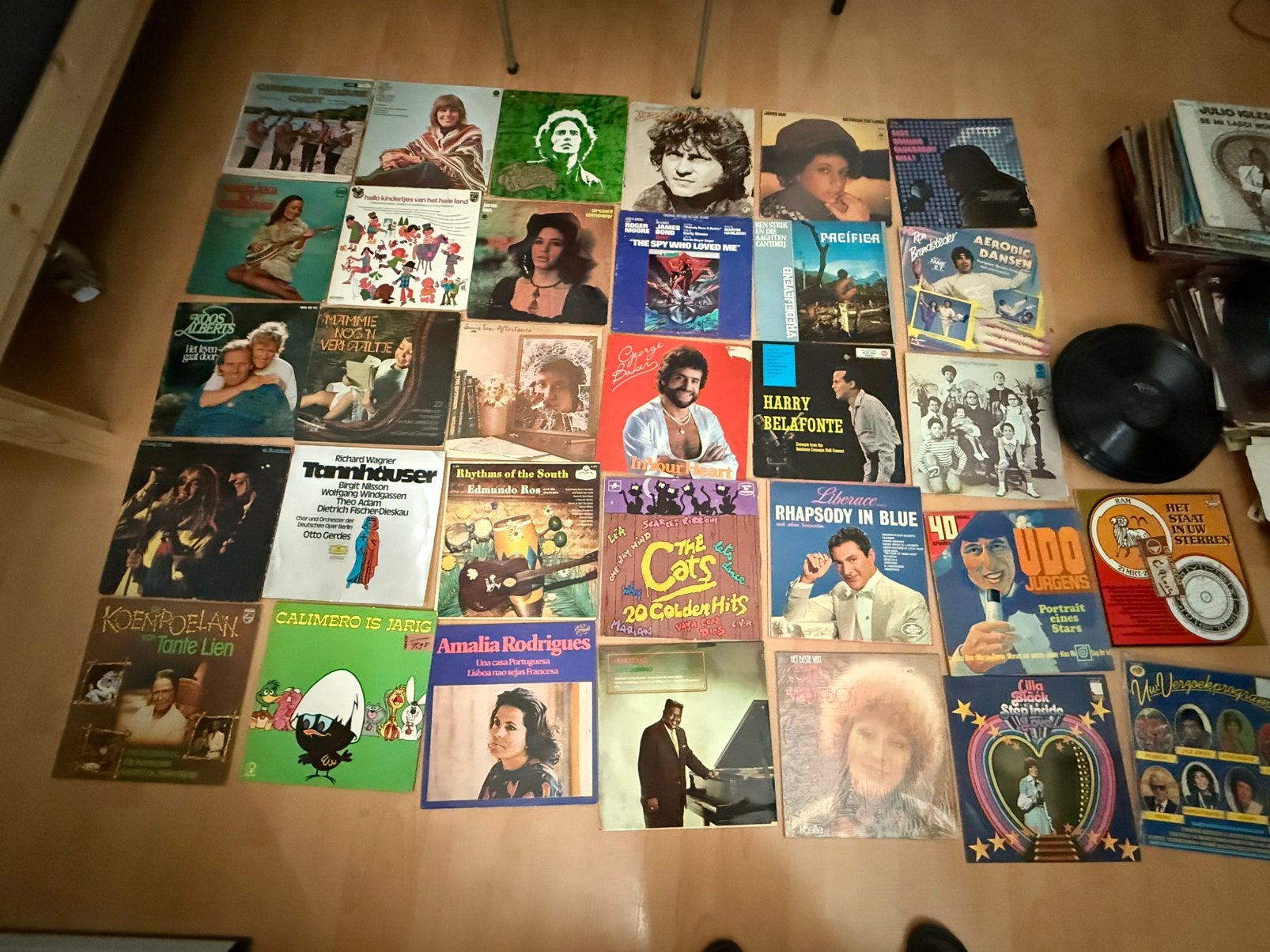 150 VINYL PLATEN, Ophalen, Picture disc, Zo goed als nieuw, 12 inch