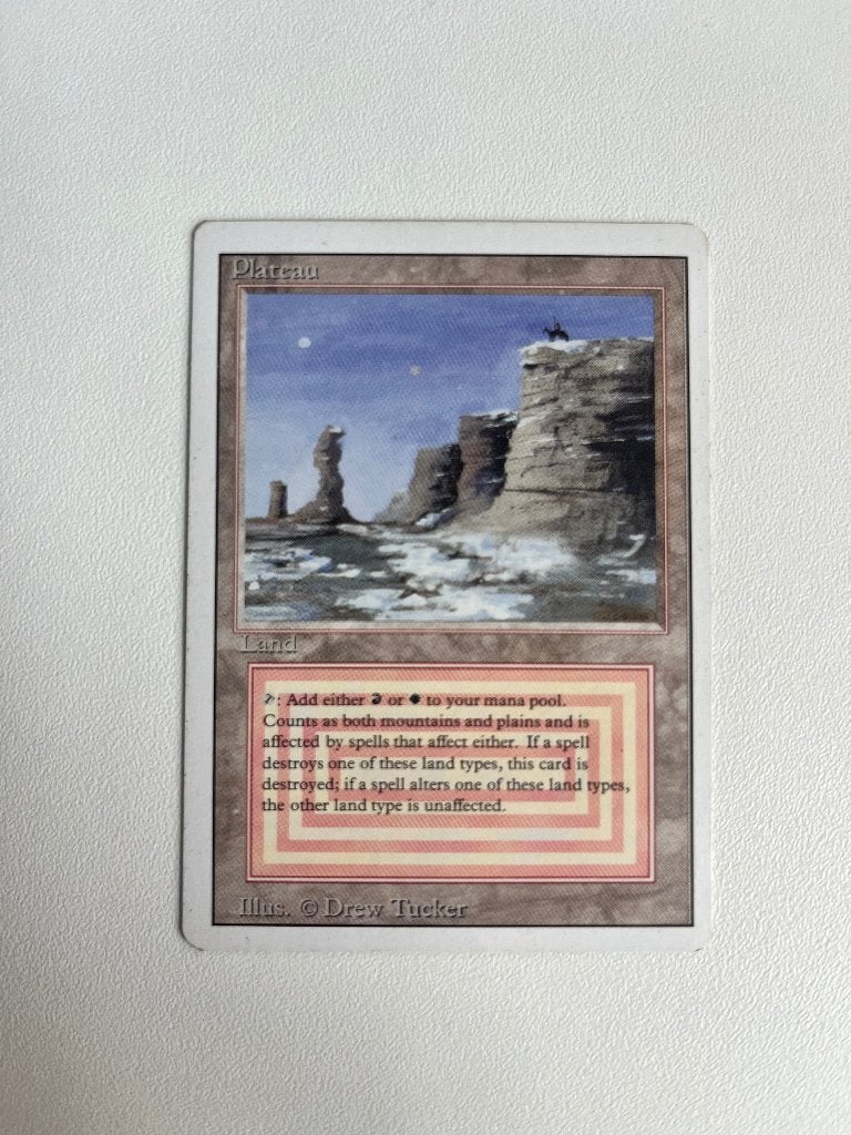 Plateau - Revised (EX), Ophalen of Verzenden, Zo goed als nieuw, Losse kaart