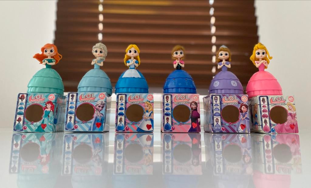 LOL Surprise Confetti Pop Disney Prinses set compleet, Ophalen of Verzenden, Nieuw, Overige typen