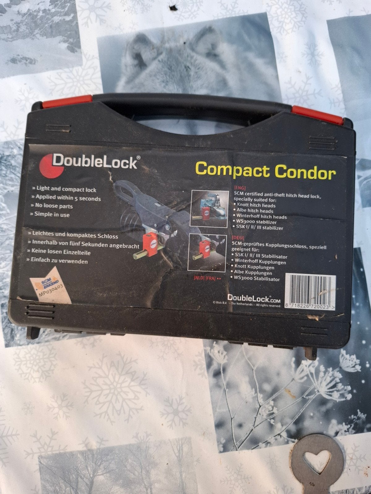 DoubleLock Compact Condor SCM gekeurd disselslot, Ophalen of Verzenden, Zo goed als nieuw