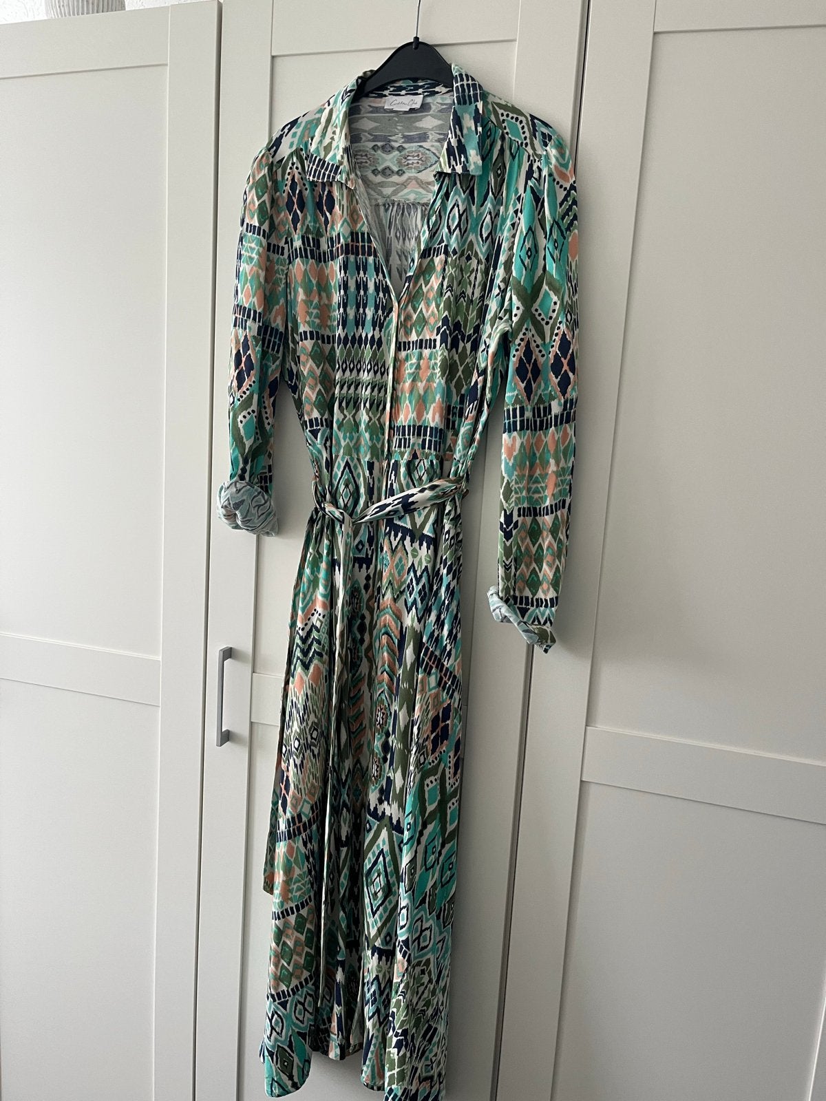 Cotton Club Jurk met Aztekenprint - Maat XL, Meerkleurig, Maat 42/44 (L), Ophalen of Verzenden, Zo goed als nieuw