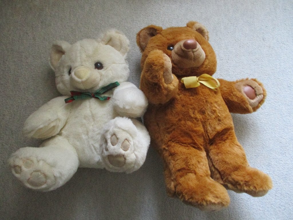 2 pluche knuffels nieuw oa witte mooi formaat, Ophalen of Verzenden, Nieuw, Overige typen