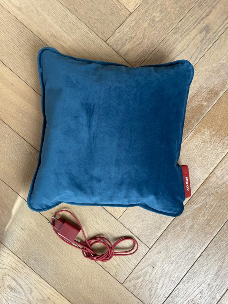 Stoov warmtekussen - nieuw, Huis en Inrichting, Woonaccessoires | Kussens, Ophalen of Verzenden, Nieuw, Blauw, Vierkant