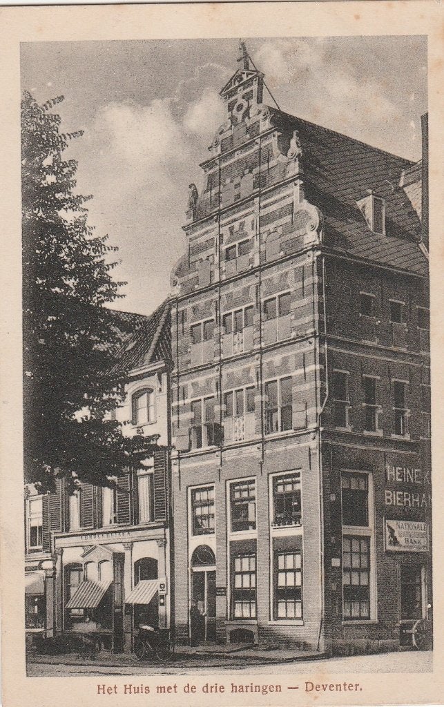 deventer- drie haringen, Ophalen of Verzenden, Overijssel